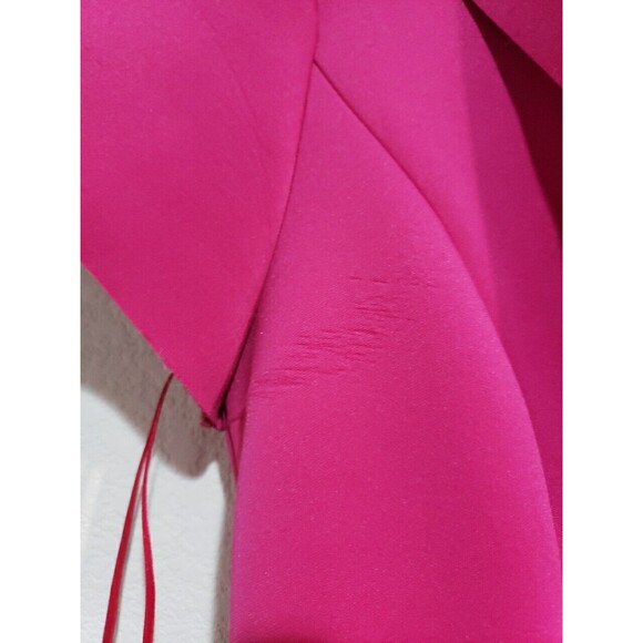 Belle Badgley MischkaHonor Scuba Midi Shirt Dress Size 0 - Picture 3 of 9